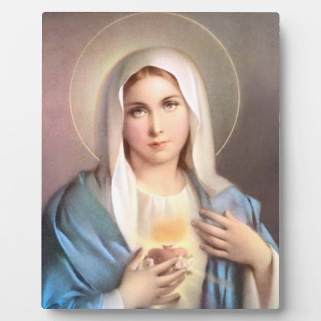 VIRGIN MARY PLAQUE (Front)