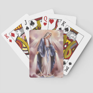 VIRGIN MARY PLAYING CARDS