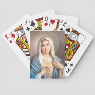 VIRGIN MARY PLAYING CARDS