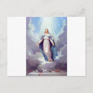 Virgin Mary Postcard