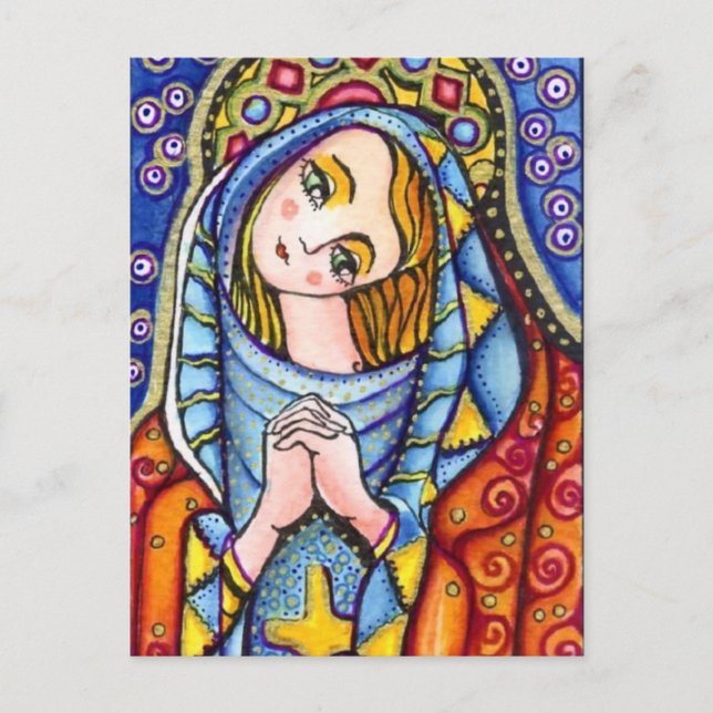 Virgin Mary Postcard (Front)