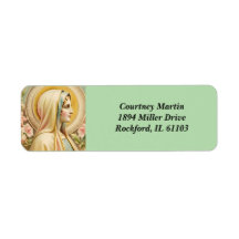 Virgin Mary Return Address Labels