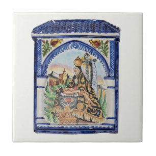 Virgin Mary tile