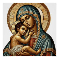 Virgin Mary with baby Jesus Christ