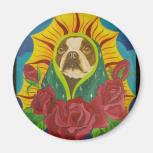 Virgin Mugsey of Santa Rosa by Dana Tyrrell Magnet
