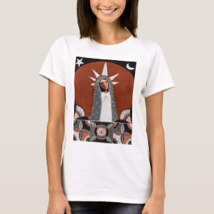 Virgin of Guadalupe and Flowers T-Shirt