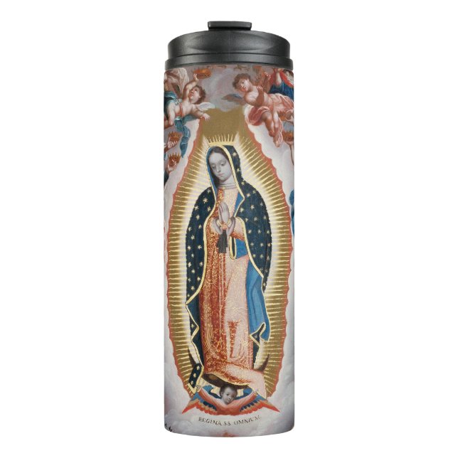 “Virgin of Guadalupe” art tumbler (Front)
