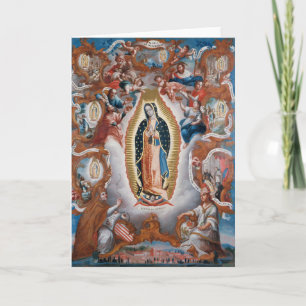 “Virgin of Guadalupe” greeting card