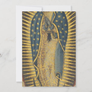 Virgin Of Guadalupe Isidro Escamilla Invitation