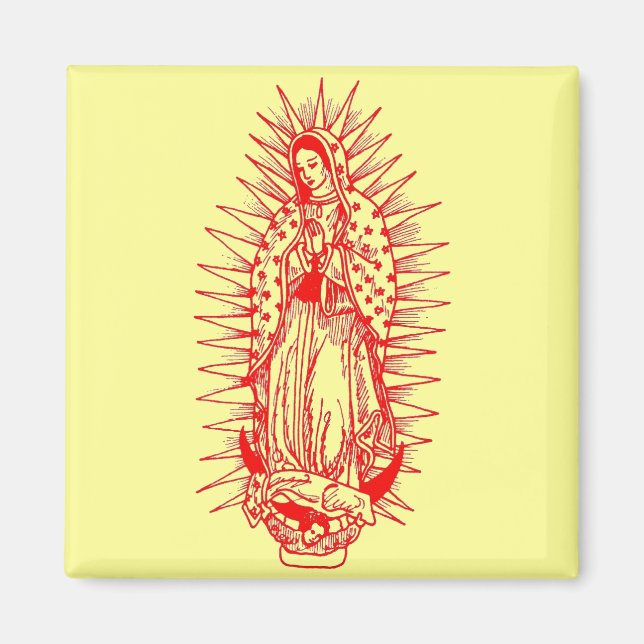 Virgin of Guadalupe Magnet (Front)