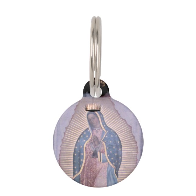 Virgin of Guadalupe Pet Tag (Front)