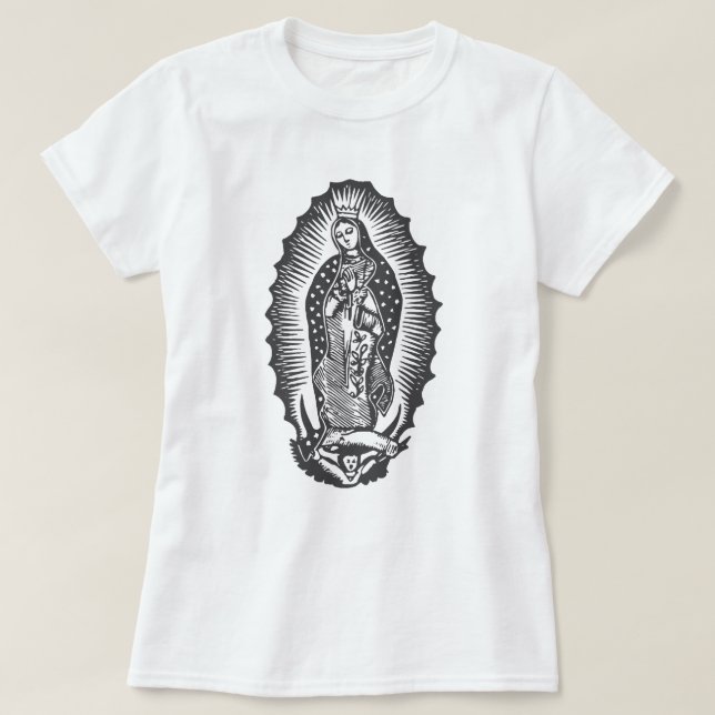 Virgin of Guadalupe T-Shirt (Design Front)