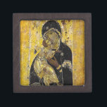 Virgin of Kyiv Ukrainian Icon Madonna Gift Box<br><div class="desc">Virgin of Kyiv Ukrainian Icon Madonna. For Ukrainian Christmas</div>