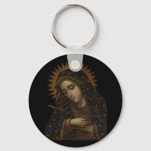 Virgin of Sorrows  Keychain