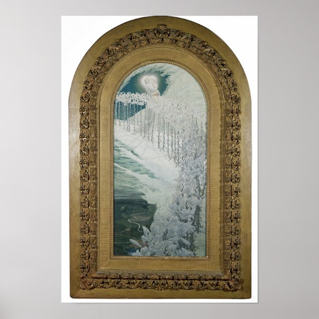 Virgin of the Lilies, 1899 Poster (Front)