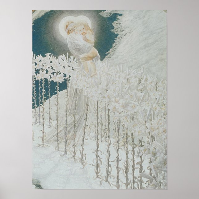Virgin of the Lilies Poster (Front)