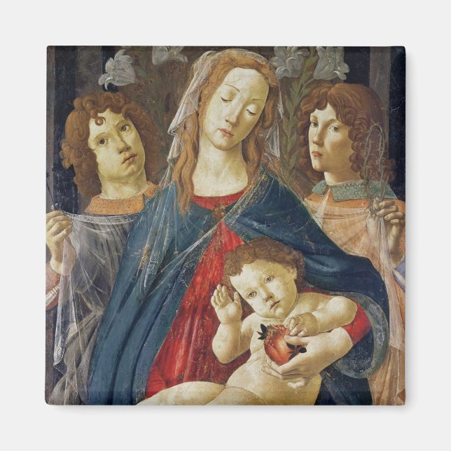 Virgin of the Pomegranate Magnet (Front)