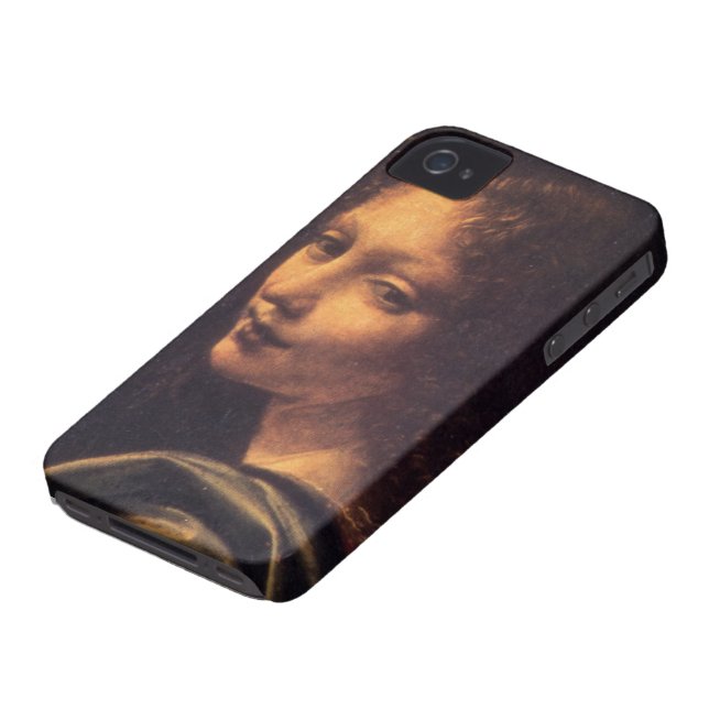 Virgin of the Rocks - Angel Case-Mate iPhone Case (Bottom)
