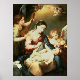 Virgin of the Swaddling Clothes Poster