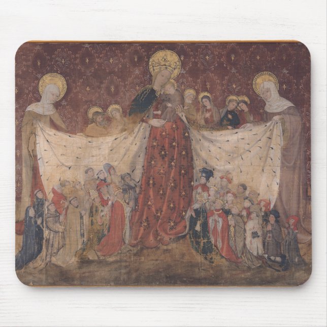 Virgin Protector, c.1417 Mouse Pad (Front)