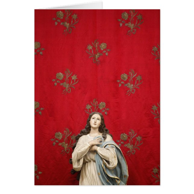 Virgin statue in a Spaccanapoli church, Naples (Front)