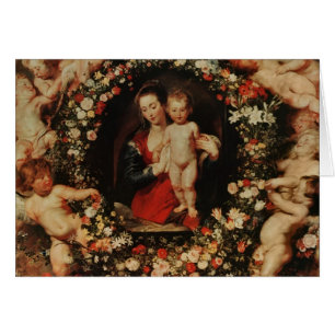 Virgin with a Garland of Flowers, c.1618-20