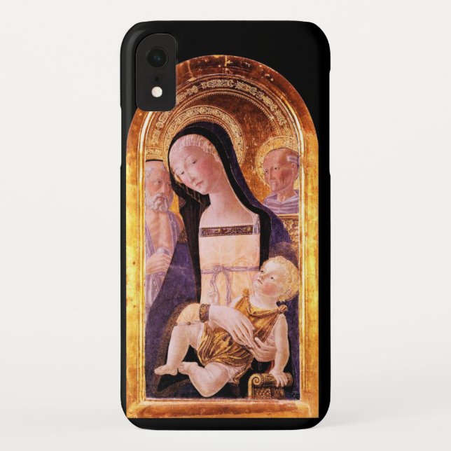 VIRGIN WITH CHILD AND SAINTS Case-Mate iPhone CASE (Back)