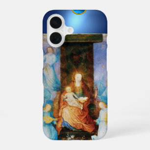 VIRGIN WITH CHILD CONCERT OF ANGELS, Blue Gemstone iPhone 16 Case