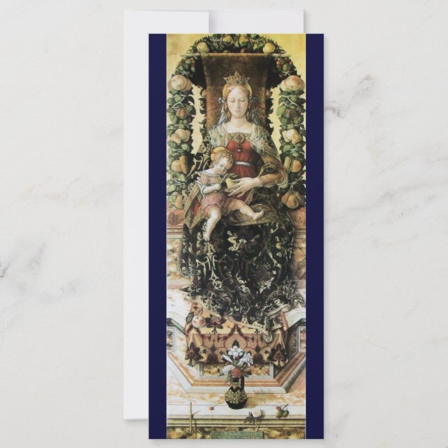 VIRGIN WITH CHILD INVITATION (Front)
