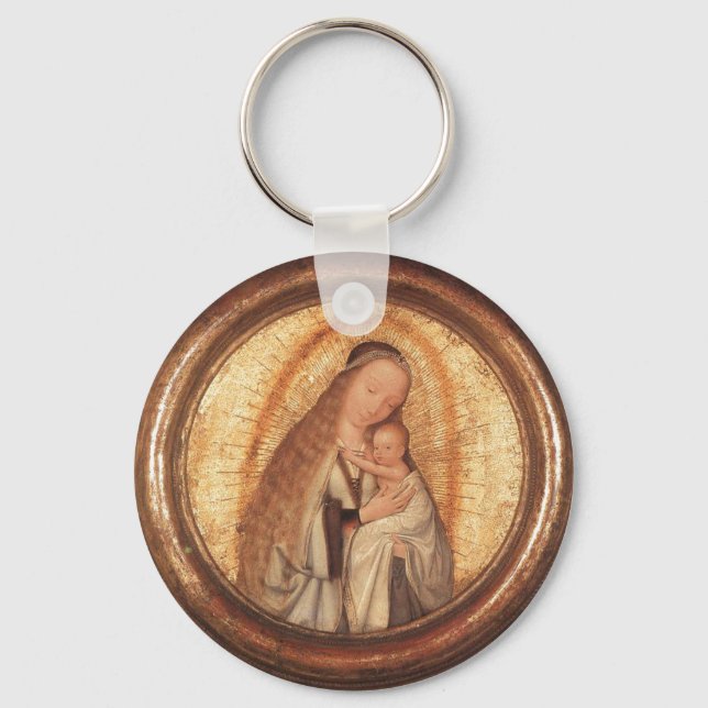 VIRGIN WITH CHILD KEY RING (Front)