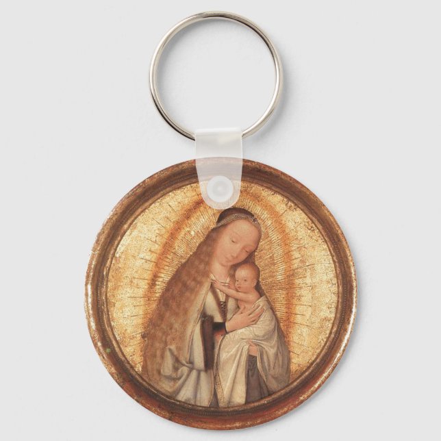 VIRGIN WITH CHILD KEY RING (Front)