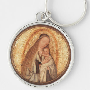 VIRGIN WITH CHILD KEY RING