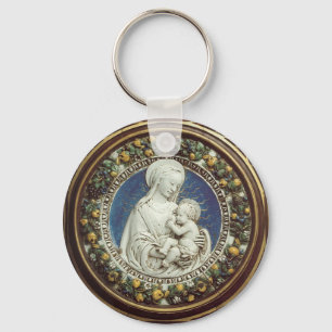 VIRGIN WITH CHILD KEY RING