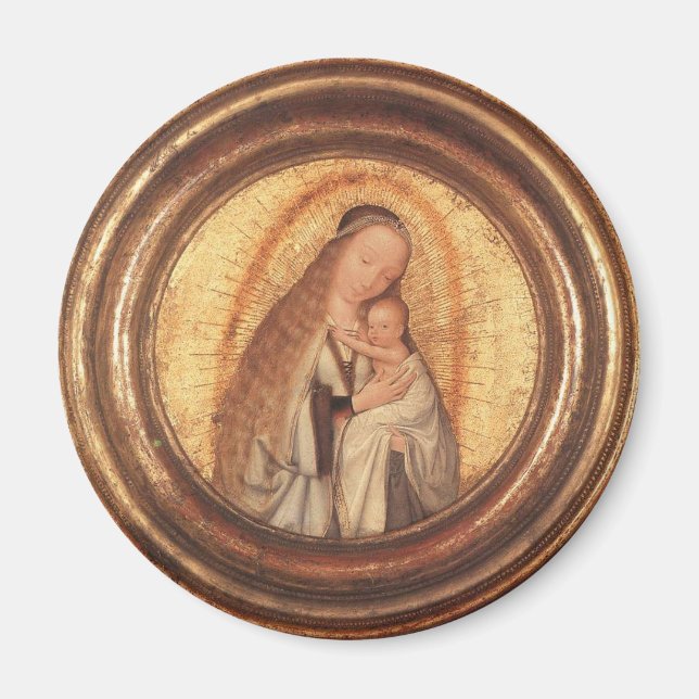 VIRGIN WITH CHILD MAGNET (Front)
