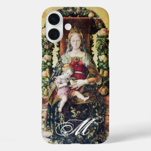VIRGIN WITH CHILD Monogram iPhone 16 Plus Case