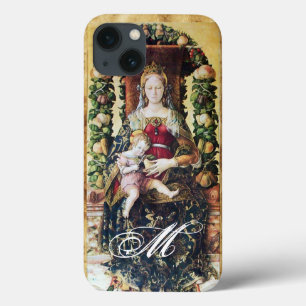 VIRGIN WITH CHILD Monogram iPhone 13 Case