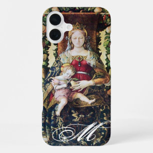 VIRGIN WITH CHILD Monogram iPhone 16 Plus Case