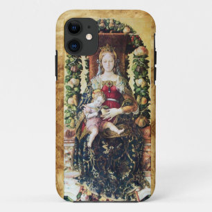 VIRGIN WITH CHILD , Parchment iPhone 11 Case