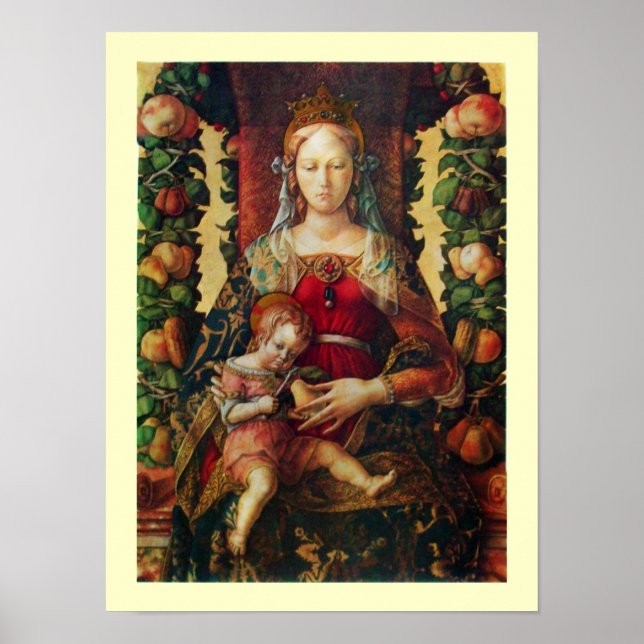 VIRGIN WITH CHILD particular 2 Poster (Front)