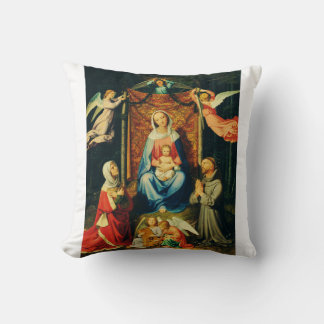 Virgin with Child, St. Adelheid and St. Francis Cushion