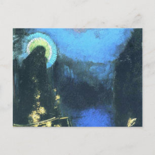 Virgin With Corona By Odilon Redon 1898 Postcard