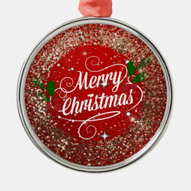 virginia5050 metal ornament (Front)