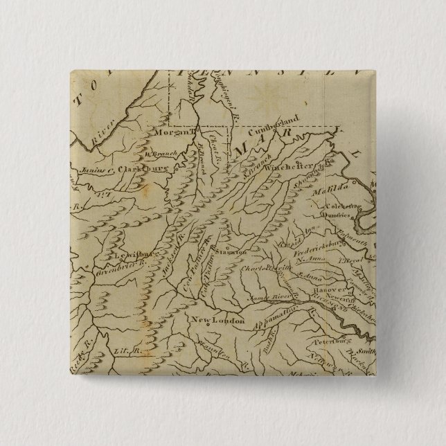 Virginia 12 15 cm square badge (Front)