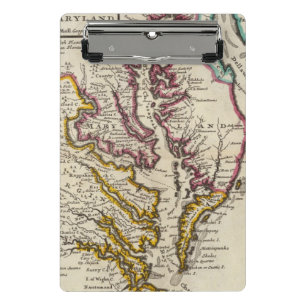 Virginia and Maryland Mini Clipboard