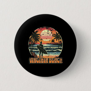 Virginia Beach _4 6 Cm Round Badge