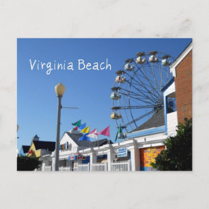 Virginia Beach Amusement Park Postcard