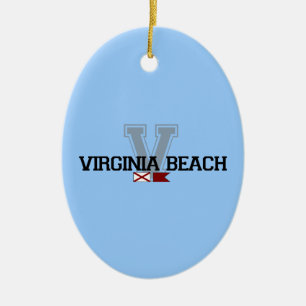 Virginia Beach. Ceramic Ornament