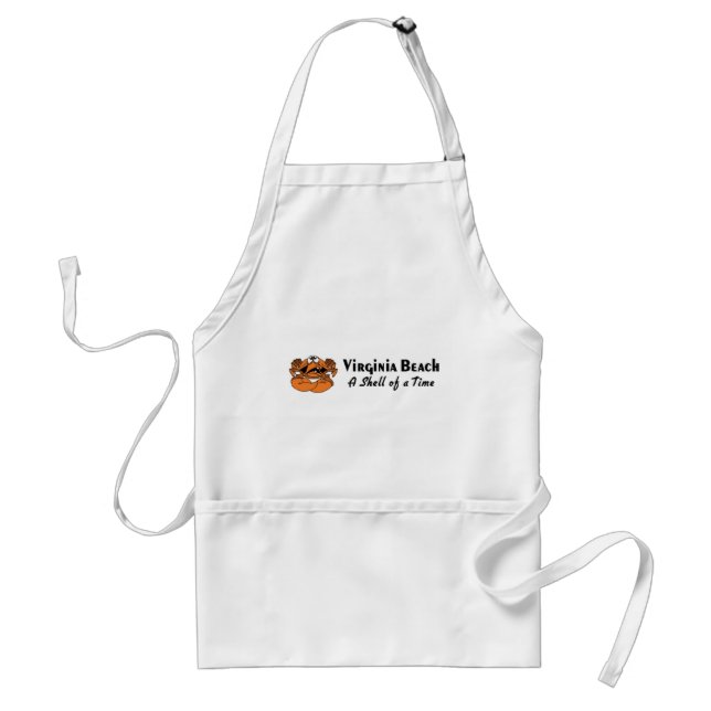 Virginia Beach Crab Standard Apron (Front)