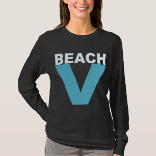 VIRGINIA BEACH long sleeves black shirt