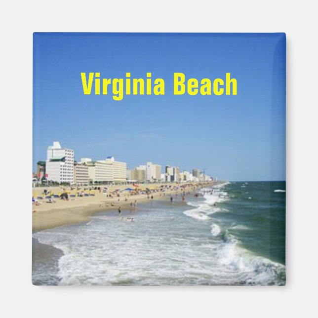 Virginia Beach magnet (Front)
